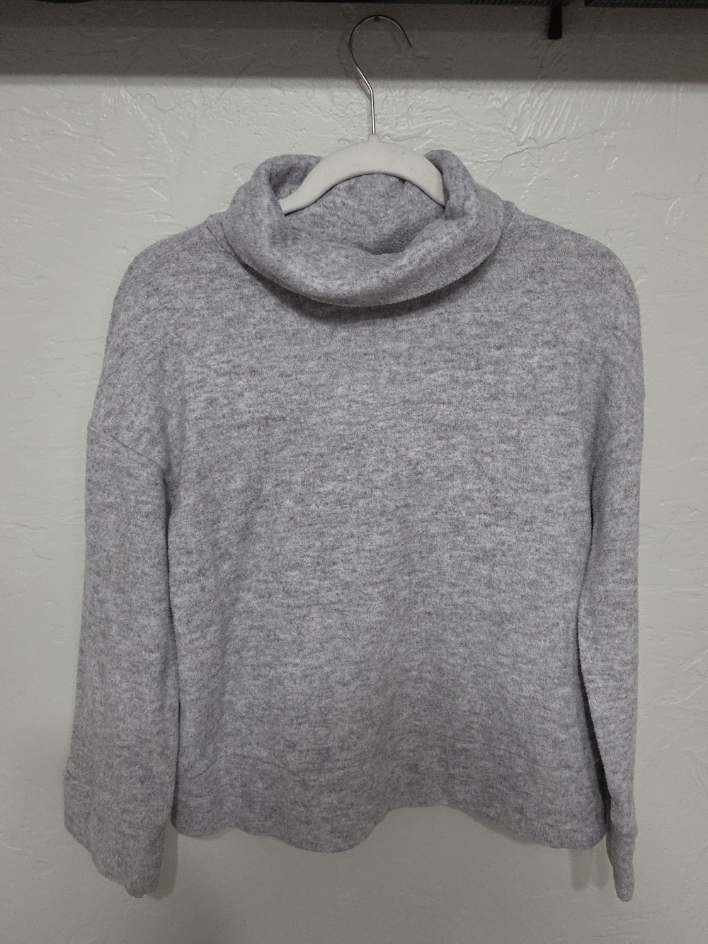 a new day Heather Gray Funnel Neck Sweater - Picture 2 of 3
